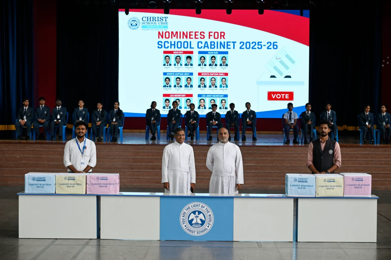School Cabinet Election 2025–2026